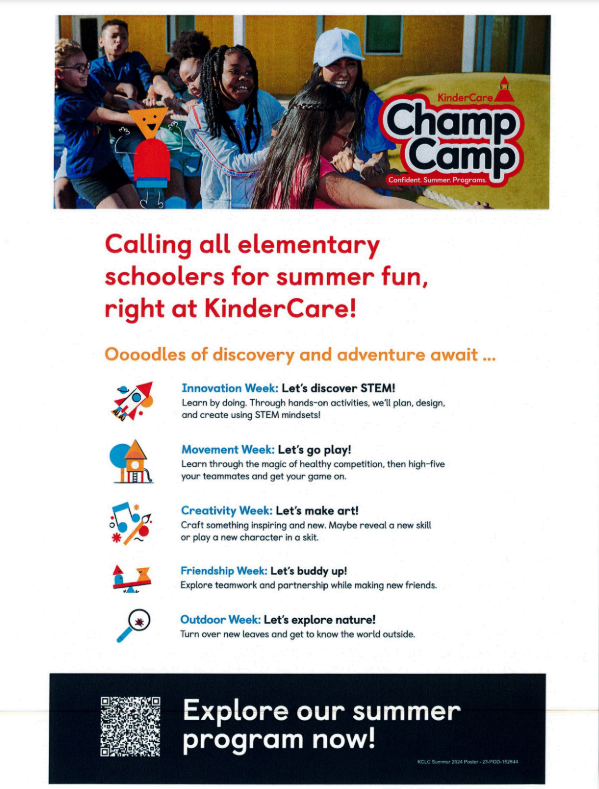 Champ Camp - KinderCare Opportunities